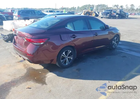 2020 Nissan Sentra Sv Xtronic Cvt из США, поврежденный, VIN 3N1AB8CV1LY295434